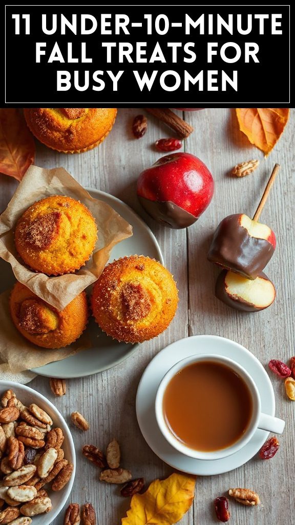 11 Under-10-Minute Fall Treats for Busy Women
