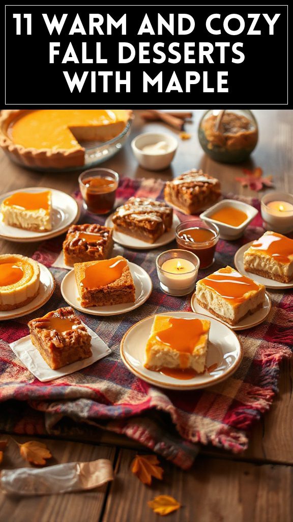 11 Warm and Cozy Fall Desserts With Maple