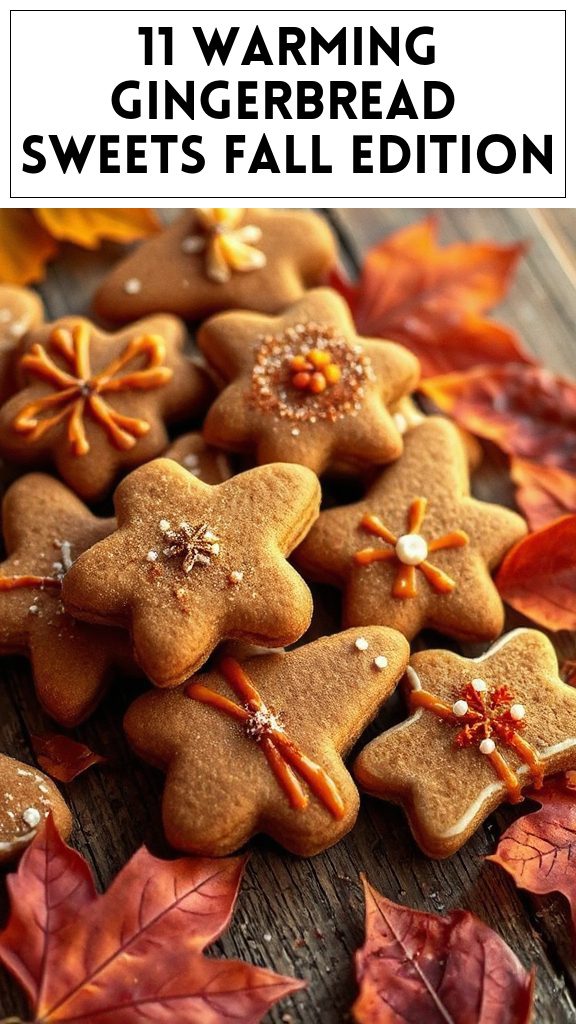 11 Warming Gingerbread Sweets Fall Edition