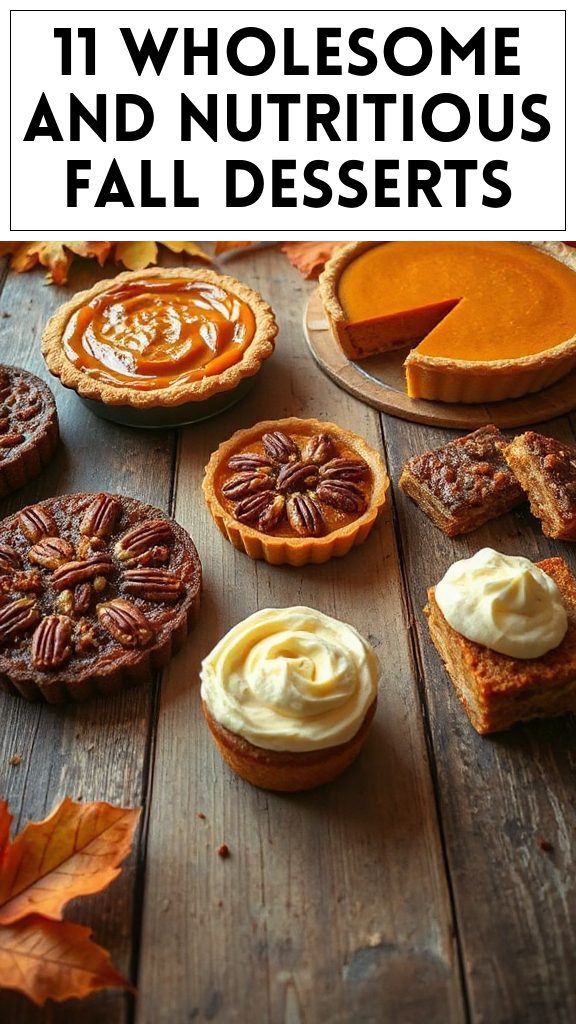 11 Wholesome and Nutritious Fall Desserts