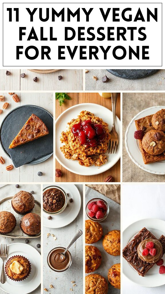 11 Yummy Vegan Fall Desserts for Everyone