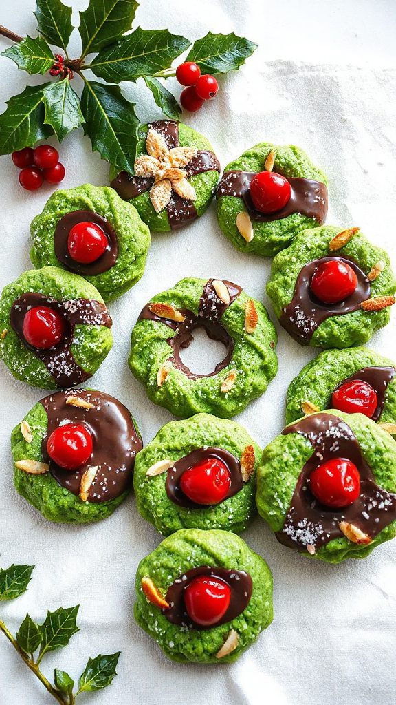 almond joy wreath cookies recipe