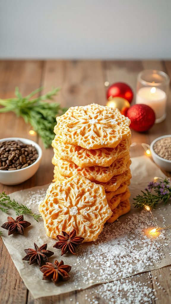 anise flavored italian waffle cookies anise flavored italian waffle cookies