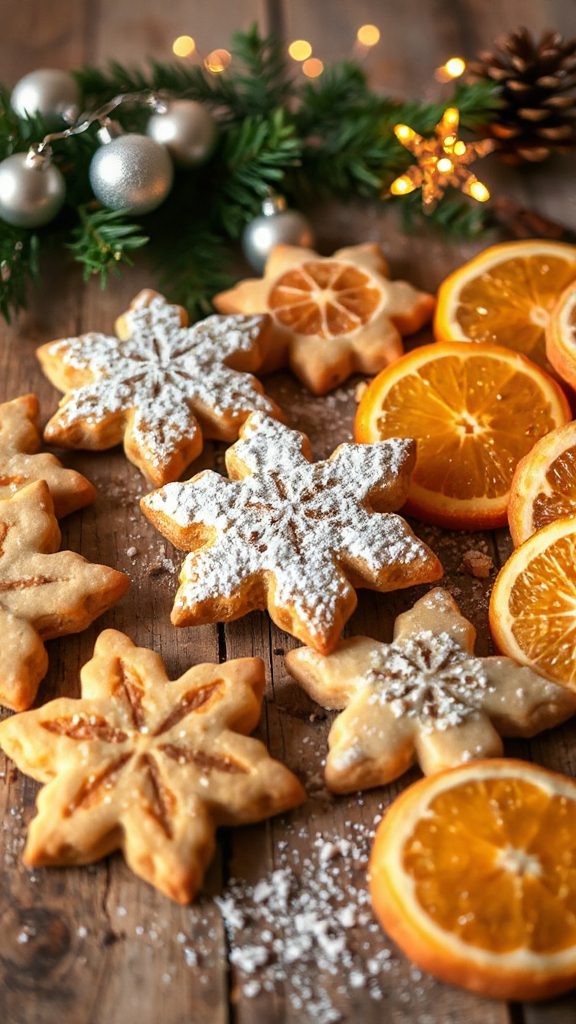 aromatic citrus spiced holiday cookies