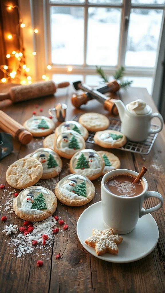 baking cookies for memories