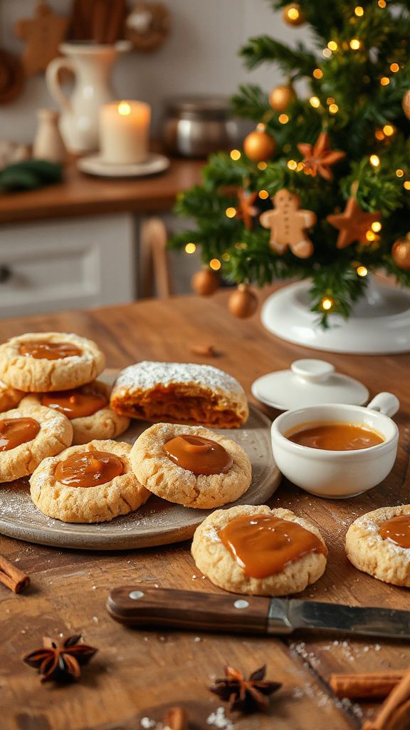 biscoff thumbprint cookie delight