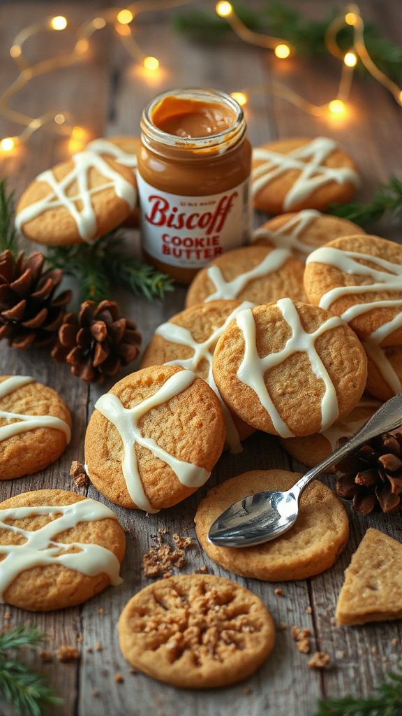 biscoff white chocolate cookies