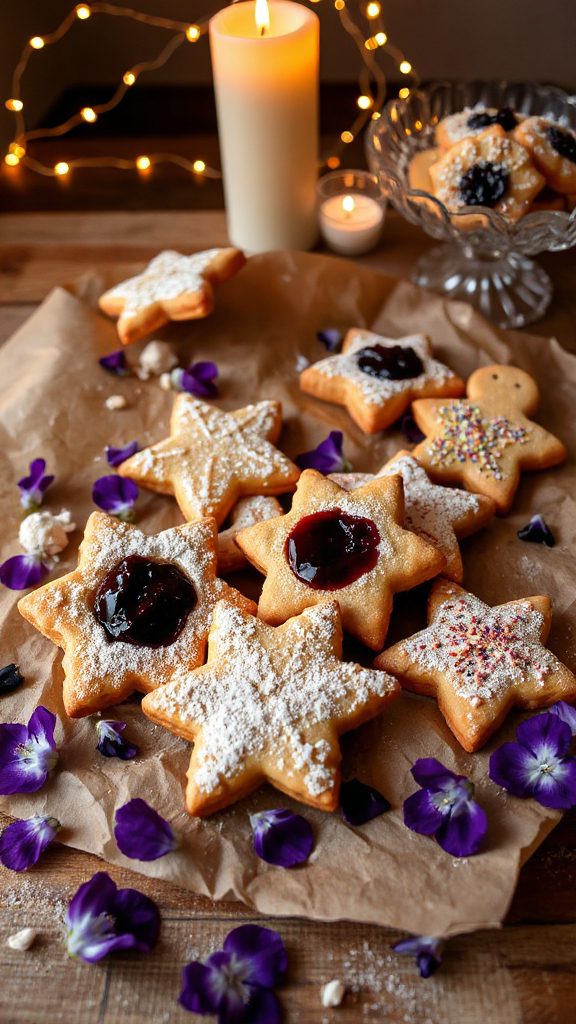 blackberry jam filled cookies