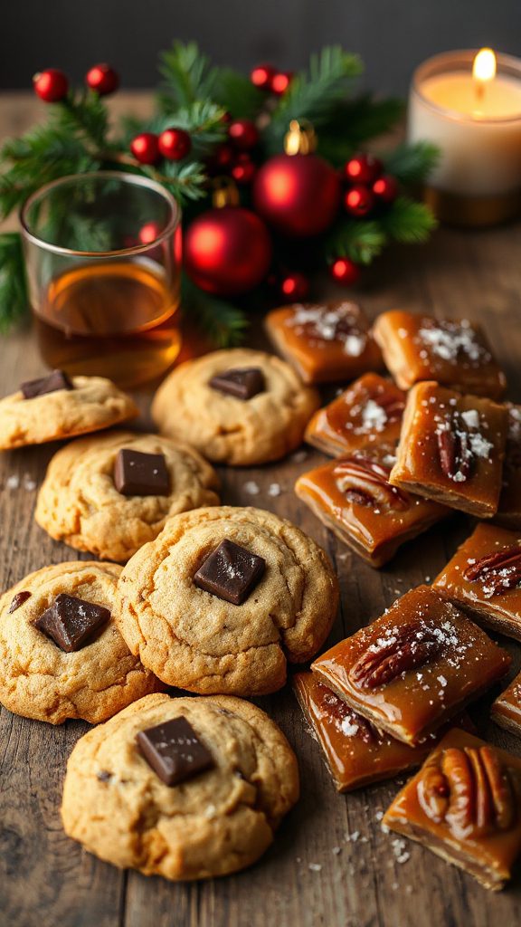 bourbon infused chocolate chip cookies