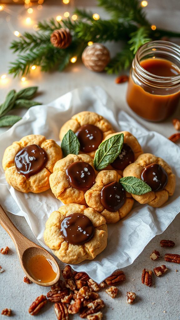 brown butter sage cookies