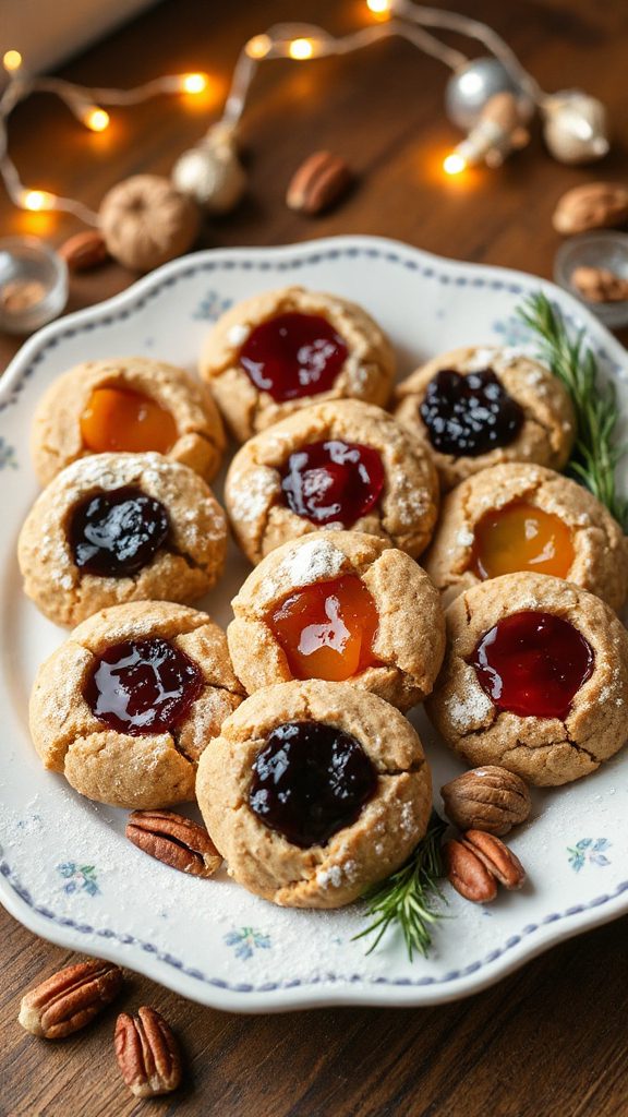 buckwheat thumbprint cookies recipe