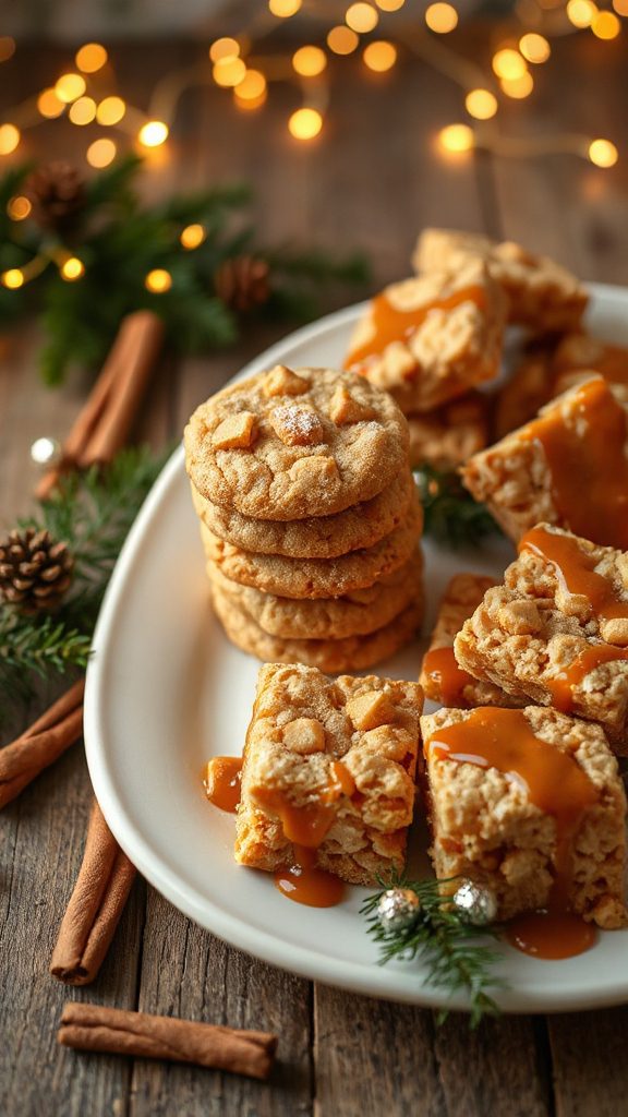 butterscotch caramel rice treats