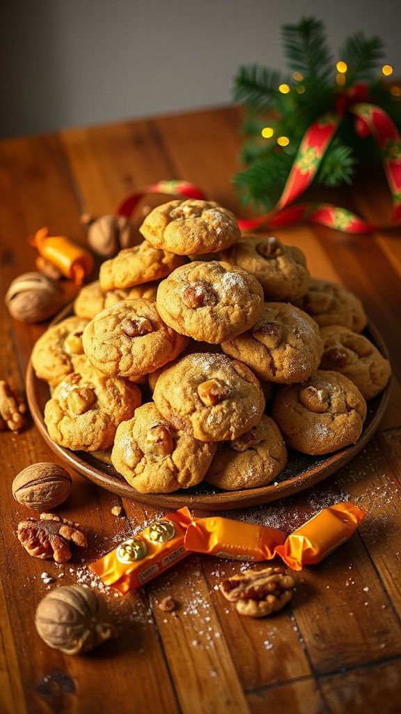 butterscotch walnut cookie treats