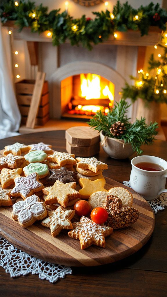 buttery crumbly shortbread cookies