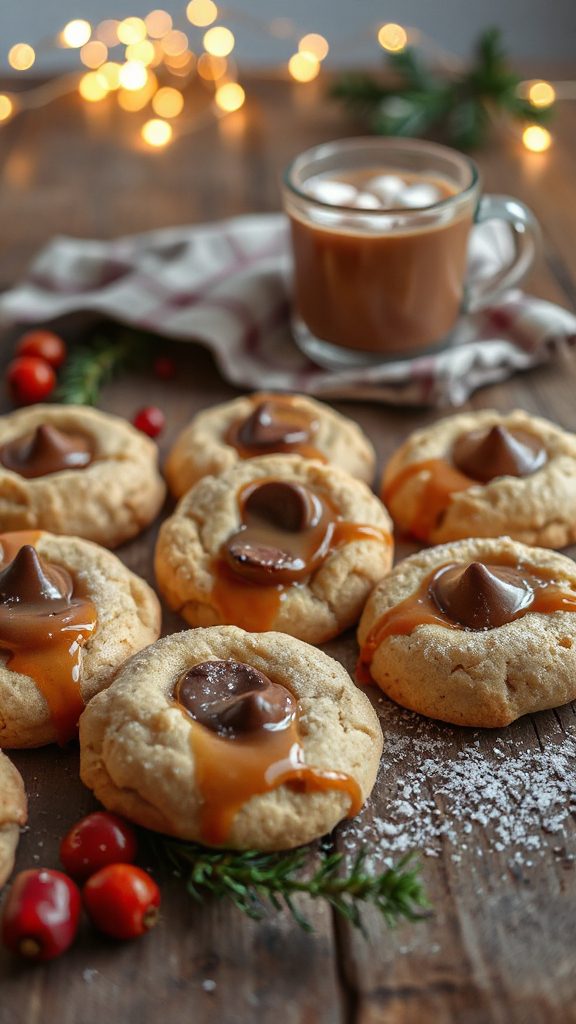 caramel chocolate chip cookies