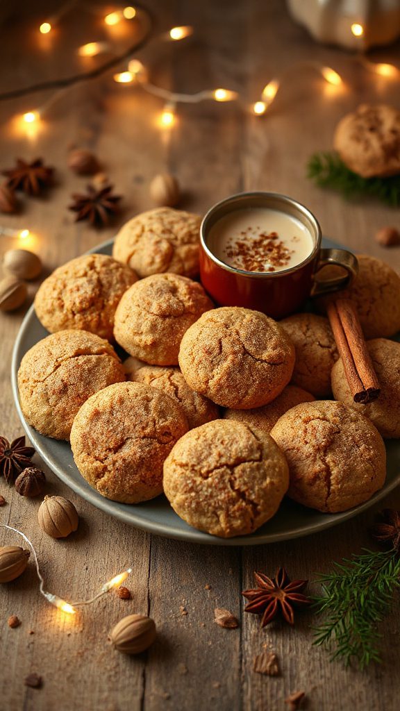 chai spice infused snickerdoodles