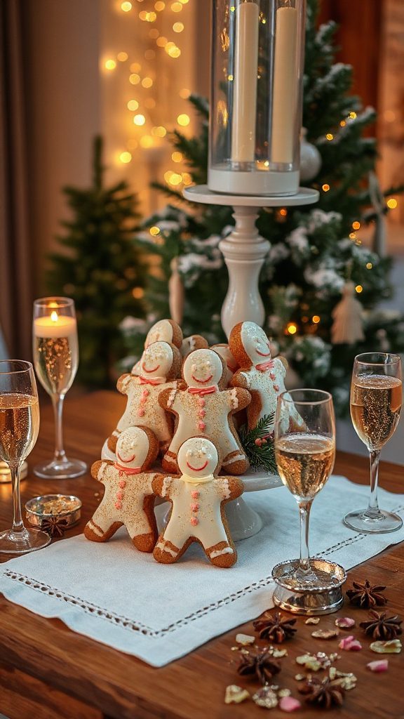 champagne infused holiday cookies