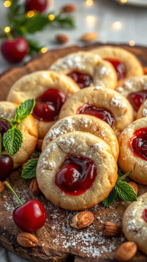 cherry almond shortbread recipe