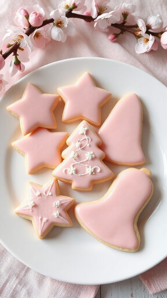 cherry blossom flavored cookies