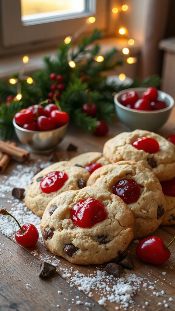 cherry chocolate chip cookies cherry chocolate chip cookies