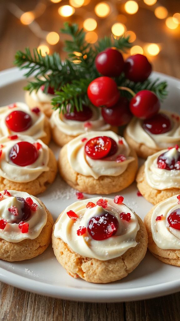 cherry chocolate holiday cookies cherry chocolate holiday cookies