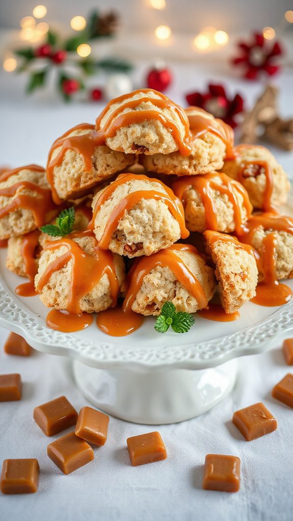 chewy caramel coconut treats