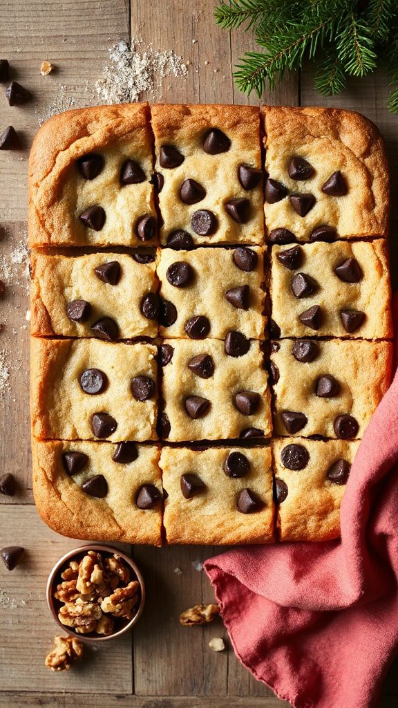 chewy chocolate chip bars