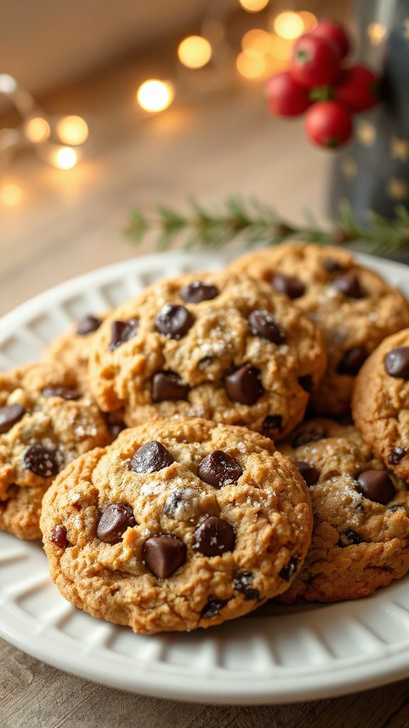 chewy chocolate oatmeal cookies