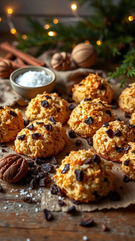 chewy coconut chocolate delights