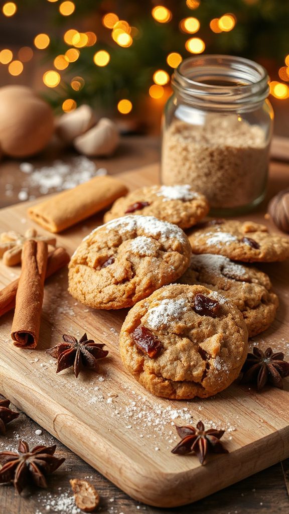 chewy ginger oatmeal cookies