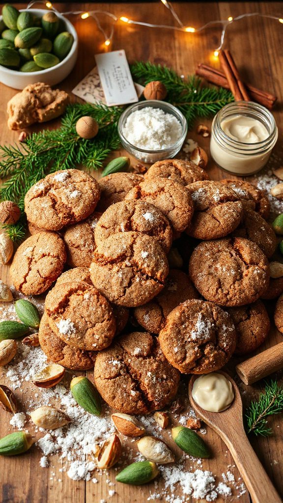 chewy holiday spice cookies