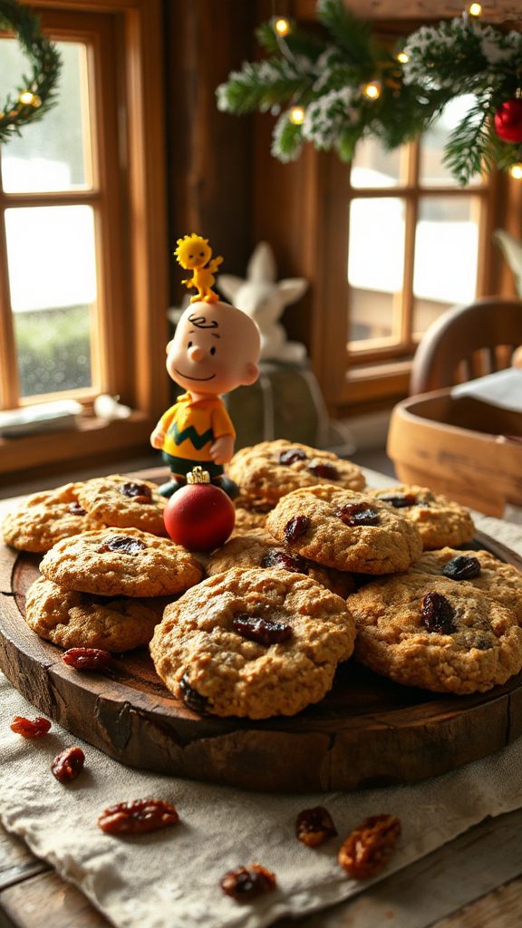 chewy oatmeal raisin cookies