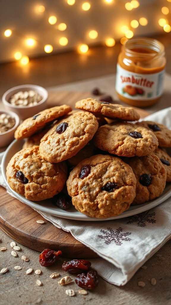 chewy oatmeal raisin cookies