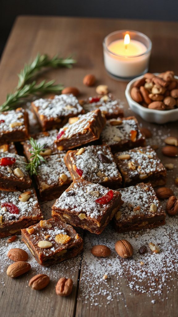 chewy spiced cookie bars