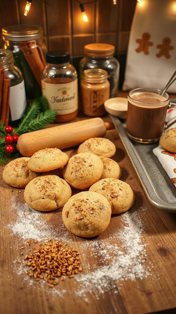 chia seed snickerdoodle cookies