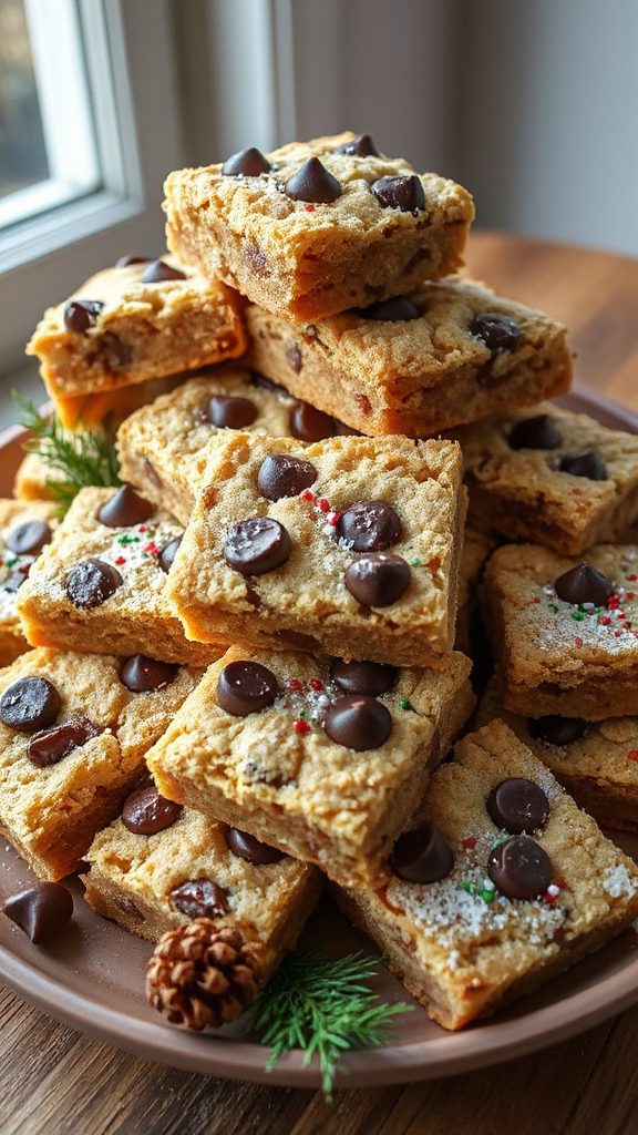 chocolate chip cookie bars