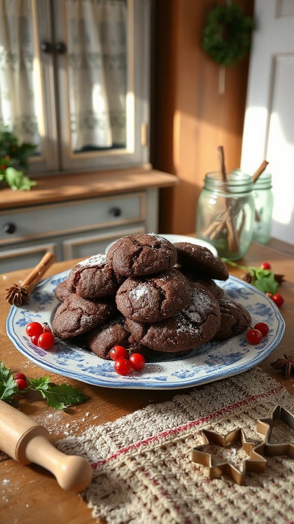 chocolate crinkle cookie recipe