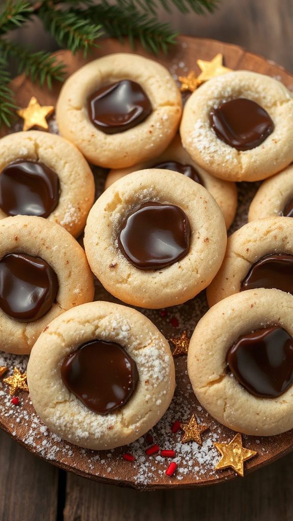 chocolate filled cream cheese cookies chocolate filled cream cheese cookies