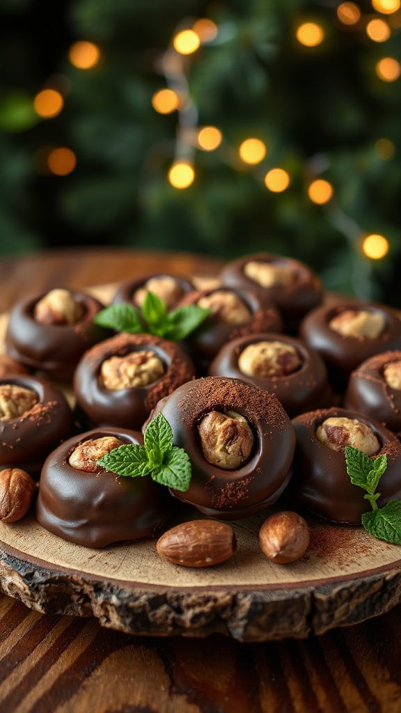 chocolate nut cookie delights