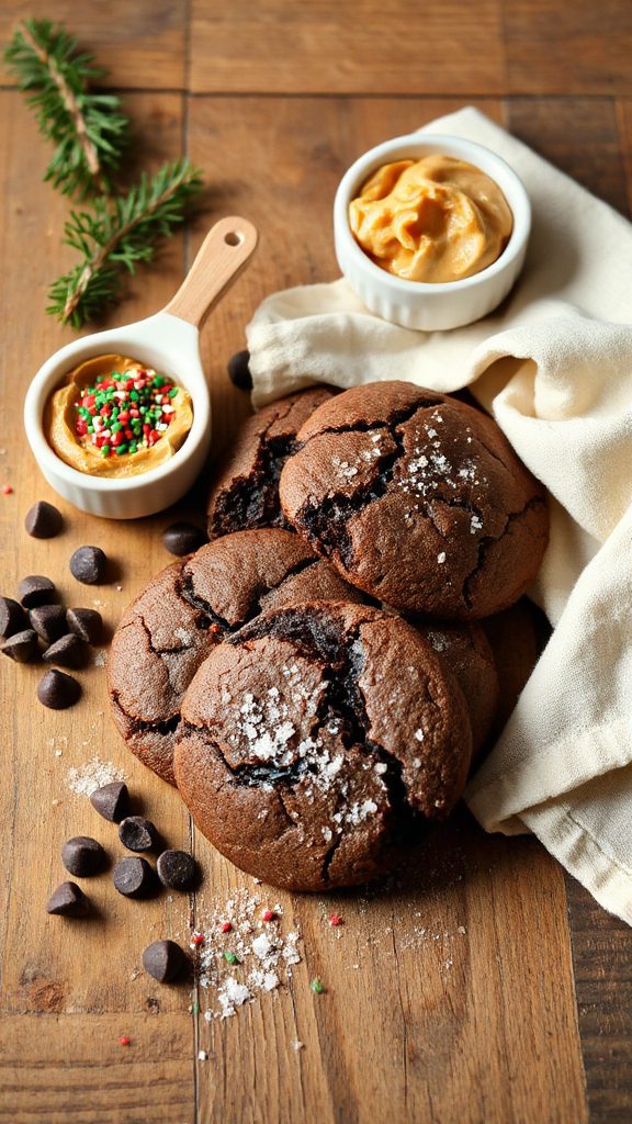 chocolatey nut free cookies
