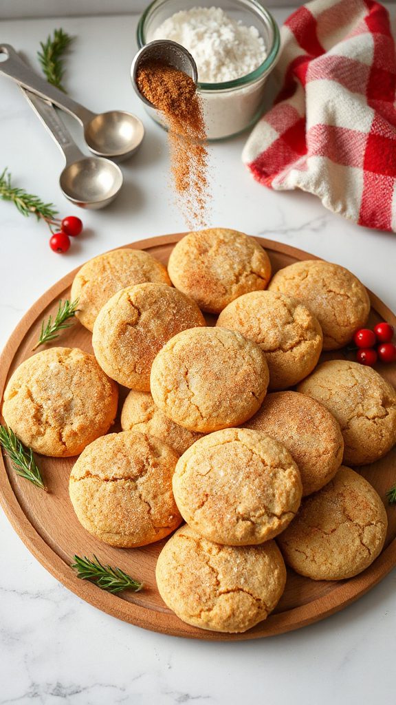 christmas snickerdoodle cookie recipe