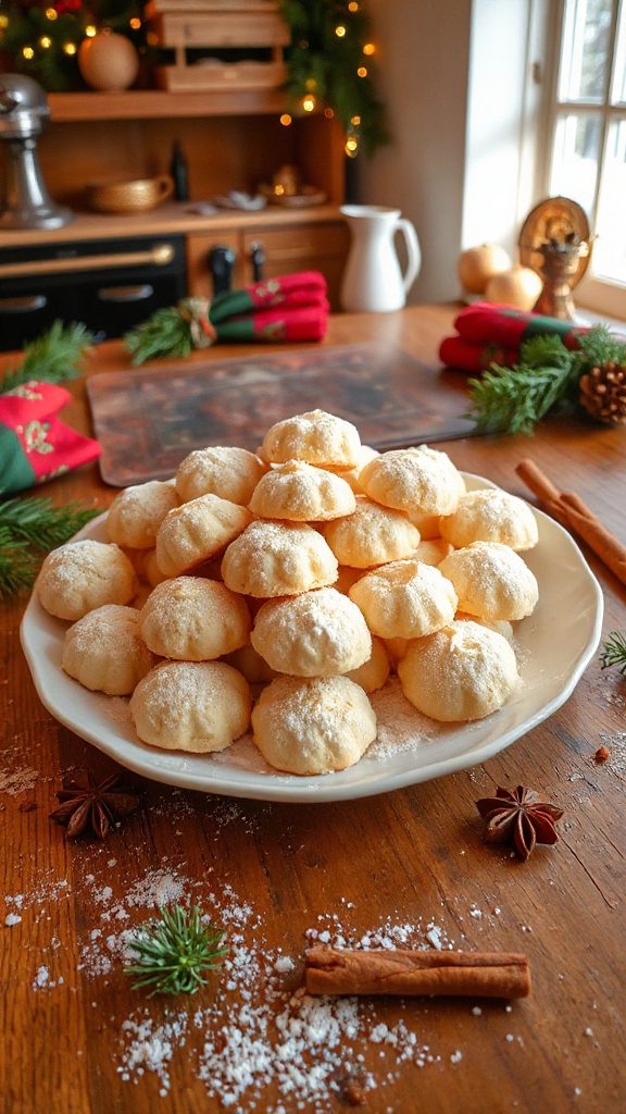 cinnamon spiced almond cloud cookies cinnamon spiced almond cloud cookies