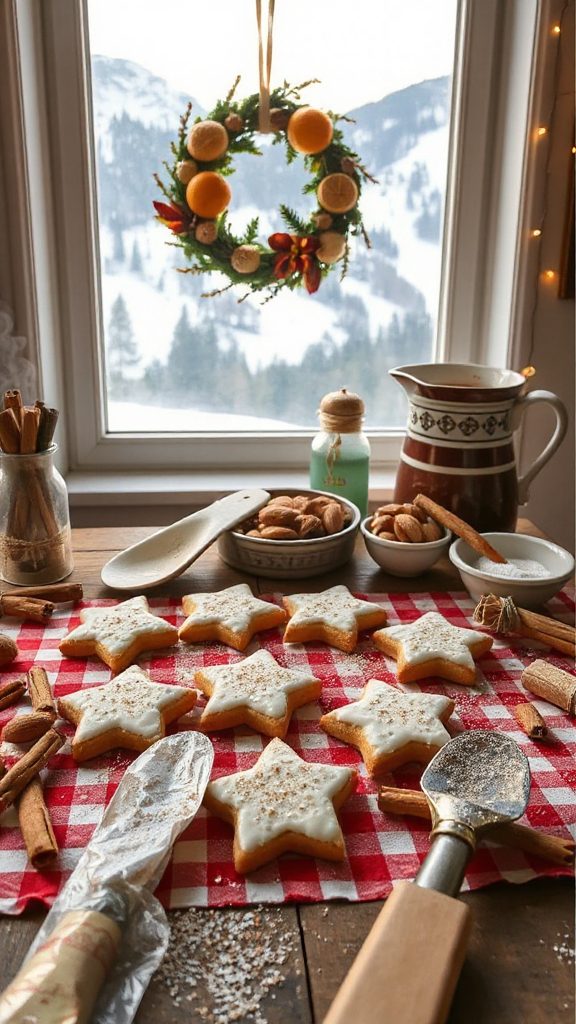 cinnamon star holiday cookies cinnamon star holiday cookies