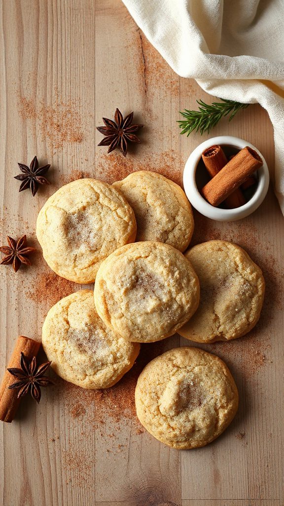 cinnamon sugar holiday cookies