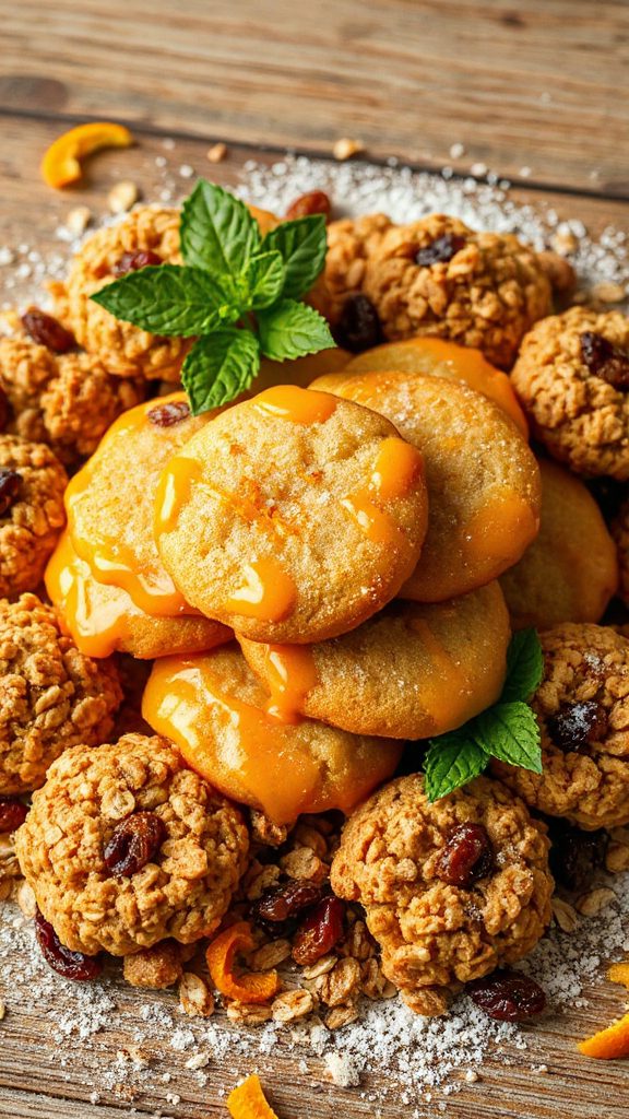 citrus infused oatmeal raisin cookies citrus infused oatmeal raisin cookies