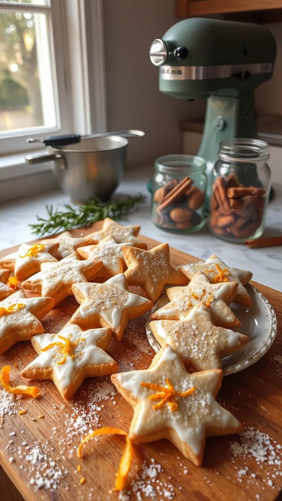 citrusy german cinnamon cookies