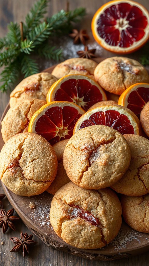 citrusy spiced cookie delight