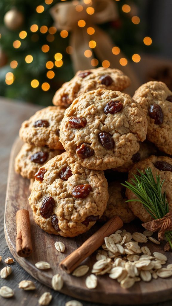 classic chewy oatmeal cookies