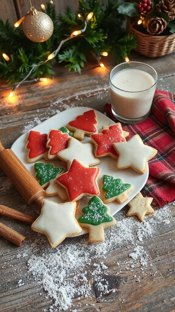 classic festive sugar cookies