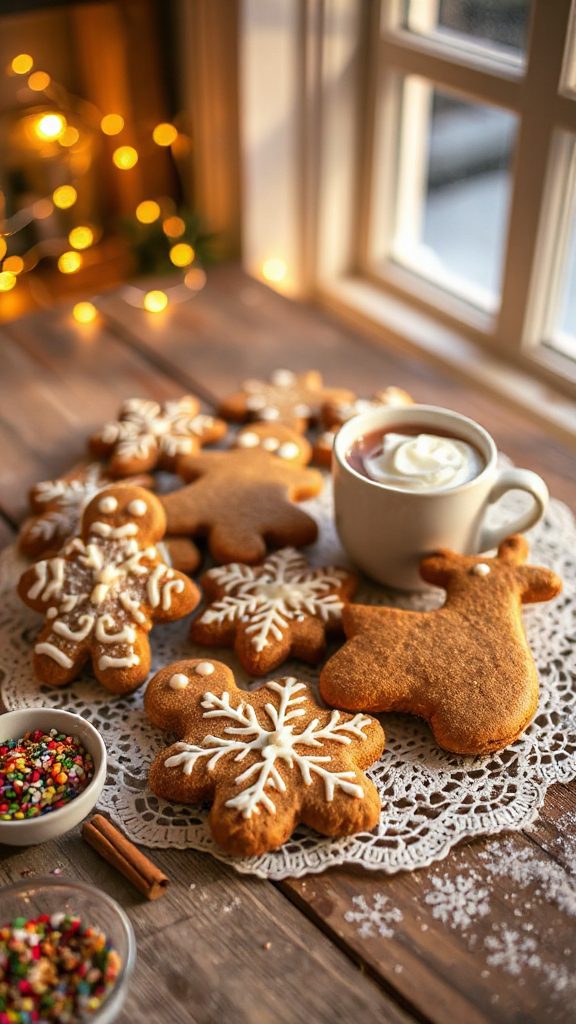 classic holiday gingerbread cookies